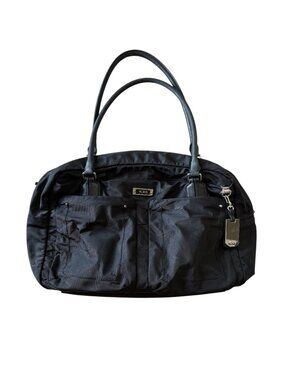 Tumi Laptop / Travel Bag - Multi-compartment - Travel Sleeve - Black/Silver